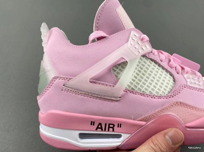 Reps TBkick 4 OFF-WHITE X JORDAN PINK 0823